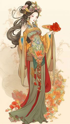 [V5] 一位优雅美丽的唐代公主