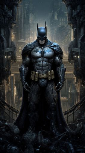 [V5] 蝙蝠侠以H. R.Giger的独特风格描绘