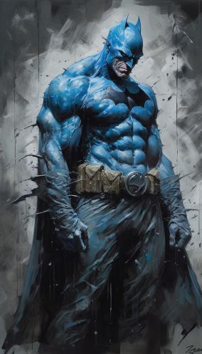 [V5] DC漫画中肌肉发达的蝙蝠侠