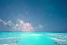 马尔代夫的白色海滩