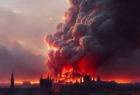 火上的中世纪城市