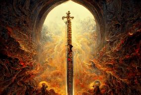 剑是打开天堂和地狱之门的钥匙