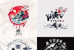 中国水墨风格标志设计