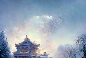 一座雪白的中国皇宫