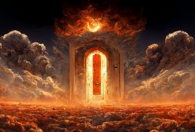天空中的地狱之门