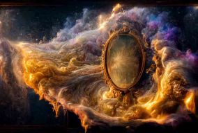 反映宇宙起源的镜子